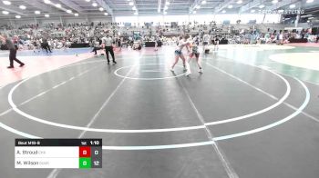 114 lbs Rr Rnd 9 - Alexis Stroud, Hammer Chicks vs Madison Wilson, Ground Up USA Divas