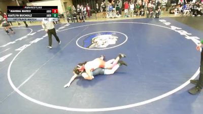 155 lbs 1st Place Match - Nahima Mateo, Unattached vs Kaitlyn Bucholz, Unattached