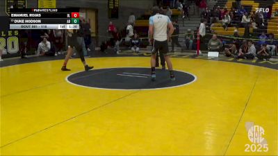116 lbs 5th Place Match - Duke Hodson, Alpha Dawg vs Emanuel Rojas, Desmond Longhorns