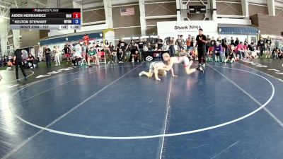 157 lbs Champ. Round 1 - Aiden Hernandez, Idaho vs Kelton Stewart, Wyoming