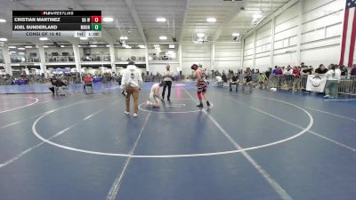 215 lbs Consi Of 16 #2 - Cristian Martinez, BA Wrestling vs Joel Sunderland, Mount Anthony