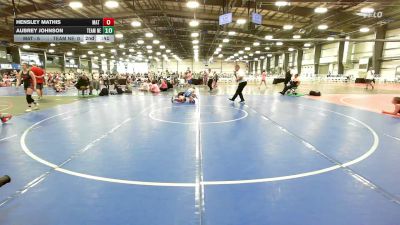 120 lbs Rr Rnd 1 - Callie Collins, Mat Cats - HSG vs Nicole Kuta, Nebraska Blue - HSG