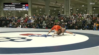 65 lbs 5th Place Match - Beau Bartlett, NLWC/TMWC vs Carter Young, Cowboy RTC/ Titan Mercury Wrestling Club (TMWC)