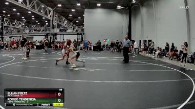 98 lbs Round 2 (8 Team) - Romeo Tendencia, Filipe Trained WC vs Elijah Foltz, PA Alliance