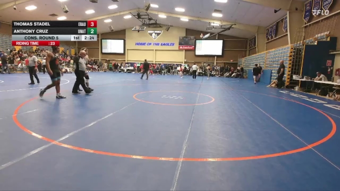 Tom Forest Embry Riddle 174 lbs Cons. Round 5 - Thomas Stadel, Embry-Riddle (Ariz.) vs Anthony ...