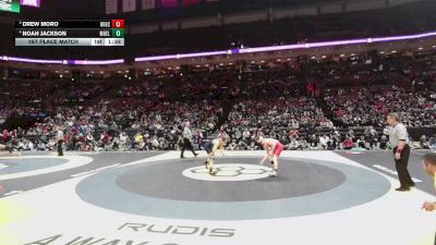 157 lbs 1st Place Match - Noah Jackson, Moeller vs Drew Moro, Brecksville