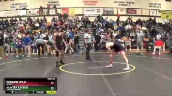 150 lbs Quarterfinal - Hunter Layson, Anthony Wayne vs Connor Holm, Elyria