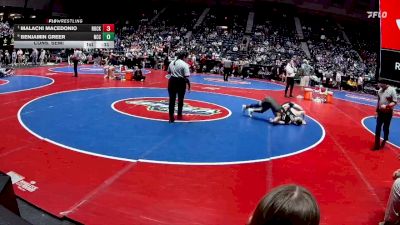 120-2A Cons. Semi - Malachi Macedonio, Rockmart vs Benjamin Greer, North Cobb Christian