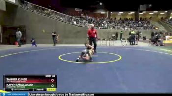 70 lbs Quarterfinal - Kavyn Smallwood, Philomath Mat Club vs Tanner Kunze, Salem Elite Mat Club