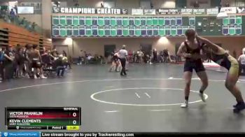 195 lbs Semifinal - Kevin Clements, Saint Augustine vs Victor Franklin, Vista Murrieta