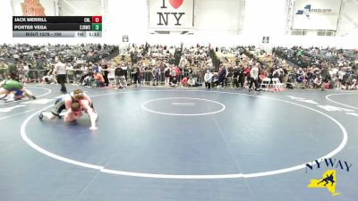 190 lbs Champ. Round 1 - Jack Merrill, Club Not Listed vs Porter Vega, Spencerport Jr Rangers Wrestling Club