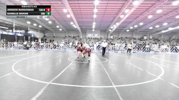 235 lbs Rr Rnd 1 - Addison Marschman, Team Nebraska vs Danielle Jenkins, East Rowan Wrestling Club