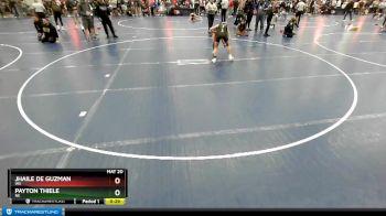 100 lbs Cons. Round 1 - Payton Thiele, NE vs Jhaile De Guzman, WA