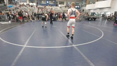 138 lbs Quarters - Aidan Larson, Hermiston vs Cael Humphrey, High Desert Wrestling Club