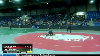 125 lbs Quarterfinal - Conor Knopick, St. Cloud State vs Carlo Arreola, Southwest Minnesota State