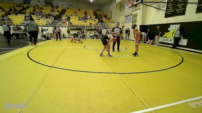 112 lbs Consi Of 4 - Santiago Guthrie, Tahlequah Wrestling Club vs Draeven Jennings, Tahlequah Wrestling Club