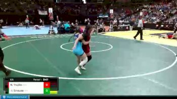 105 lbs Cons. Round 3 - Isabella Smouse, Riverdale Ridge vs Nadiya Trujillo, Sierra