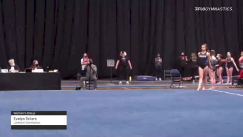 Evelyn Tellers - Women's Group, Laketown Gymnastics - 2021 Women's Xcel Region 4 Championships