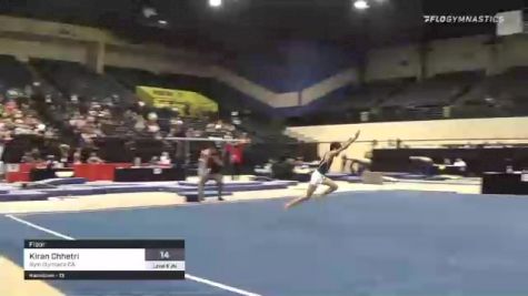 Kiran Chhetri - Floor, Gym Olympica CA - 2021 USA Gymnastics Development Program National Championships