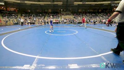 73 lbs Consi Of 8 #1 - Cael Dolan, Berryhill Wrestling Club vs Cohen Ivie, Ponca City Wrestling