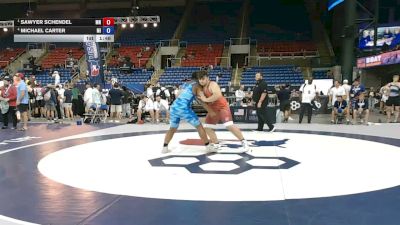 285 lbs Semis - Sawyer Schendel, Minnesota vs Michael Carter, Michigan