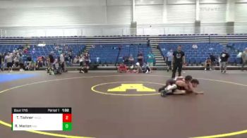 123 lbs Champ. Round 4 - Tanner Tishner, Red Cobra Wrestling Academy vs Rohan Marion, MIGRTC