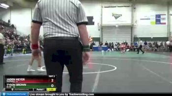 126 lbs Semis & 1st Wrestleback (8 Team) - Tyson Brown, Blair vs Jaden Meyer, Hastings