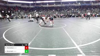 180 lbs Quarterfinal - Rylee McClellan, Bulls vs John Bramlett, Wave Wrestling Club (TN)