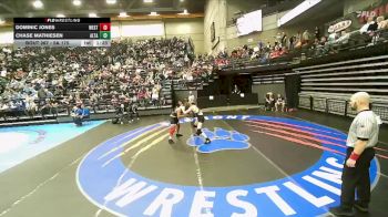 5A 175 lbs Cons. Round 2 - Chase Mathiesen, Alta vs Dominic Jones, West