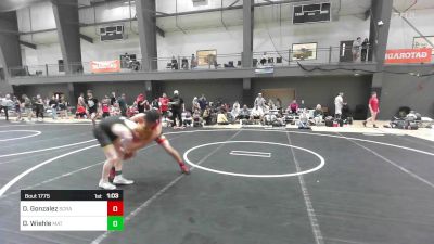 123 lbs Final - David Gonzalez, Scrap Yard Garage vs David Wiehle, Mat Demon WC