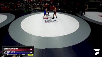 150 lbs Round 1 (16 Team) - Dominic Sanchez, CVWA-GR vs Landen Leon, REWA-GR