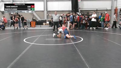 88 lbs Cons. Rd Of 16 - Hank Bingley, CNWC Concede Nothing Wrestling Club vs Zaidyn Flores, Tri-Town Bullyz Wrestling