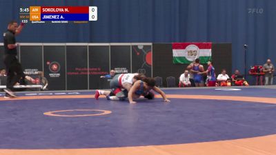 50 kg Qualification - Audrey Jimenez, USA vs Nadezhda Sokolova, AIN