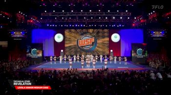 Top Gun All Stars - Orlando - Revelation [2025 L6 Senior Medium Coed Semis] 2025 The Cheerleading Worlds