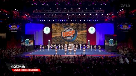 Top Gun All Stars - Orlando - Revelation [2025 L6 Senior Medium Coed Semis] 2025 The Cheerleading Worlds