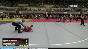 55 lbs Quarterfinal - Conor McDonough, ANML vs Henry Hoffman, NLS (New London/Spicer)