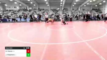 182 lbs Consi Of 16 #2 - Ashton Hanan, MN vs Jadon Stephens, VA