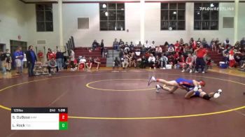 126 lbs Consolation - Sam DuBose, Hammond School vs Logan Rock, Trinity Christian Academy