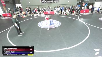 126 lbs Placement Matches (16 Team) - Cael Humphrey, IEWA-FR vs Manuel Ruiz, SCVWA-FR