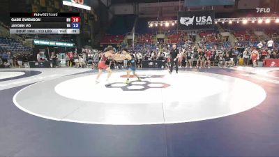 126 lbs Cons. Rd Of 64 - Jacob Kinzer, OK vs Lukas Littleton Mascaro, PA