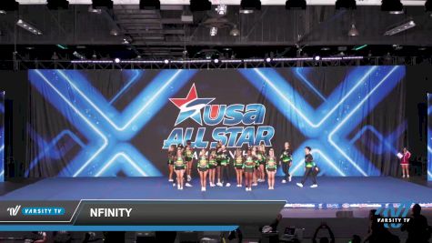 Nfinity [2022 CheerForce San Diego L7 International Open Coed - Small] 2022 USA All Star Anaheim Super Nationals