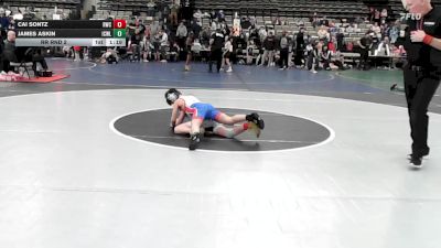 77 lbs Rr Rnd 2 - Cai Sontz, Ruthless 1 - ESE vs James Askin, ICWL Bruisers Elite - ESE