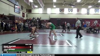 195 lbs Semifinal - Isaac Thacher, Fort Madison vs Cole Jeffries, Osage