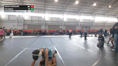 100 lbs Semis & 1st Wrestleback (8 Team) - Rocco Cartalino, Donahue WA vs Tiki Enold, Warner Elite