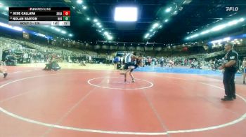 126 lbs Cons. Round 4 - Jose Callava, South Dade vs Nolan Barton, Nolensville High School