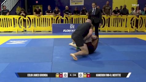 Kameron Finn-D. McVittie vs Colin James Gironda 2025 Pan IBJJF Jiu-Jitsu No-Gi Championship