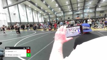 90 lbs Rr Rnd 2 - Rudy Sawyer, Hotshots Wrestling vs Bradyn Wilson Jordan, Mat Demon WC