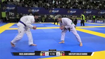 Ekleel Adam Sammady vs Luis Felipe Silva De Barros 2026 European Jiu-Jitsu IBJJF Championship