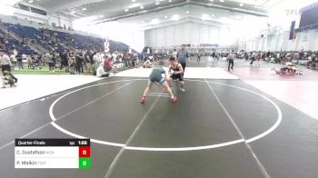 144 lbs Quarterfinal - Caleb Gustafson, New Mexico Outlawz vs Preston Malkin, Foothill Falcons