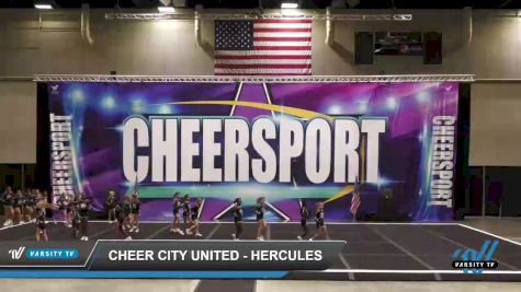 Cheer City United - HERCULES [2022 L1.1 Mini - PREP Day 1] 2022 CHEERSPORT Hot Springs Classic